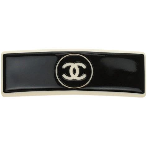 masculine chanel black lucite barrette|Vintage Chanel Jewellery .